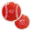 Red Baseball Hot/ Cold Pack with Gel Beads